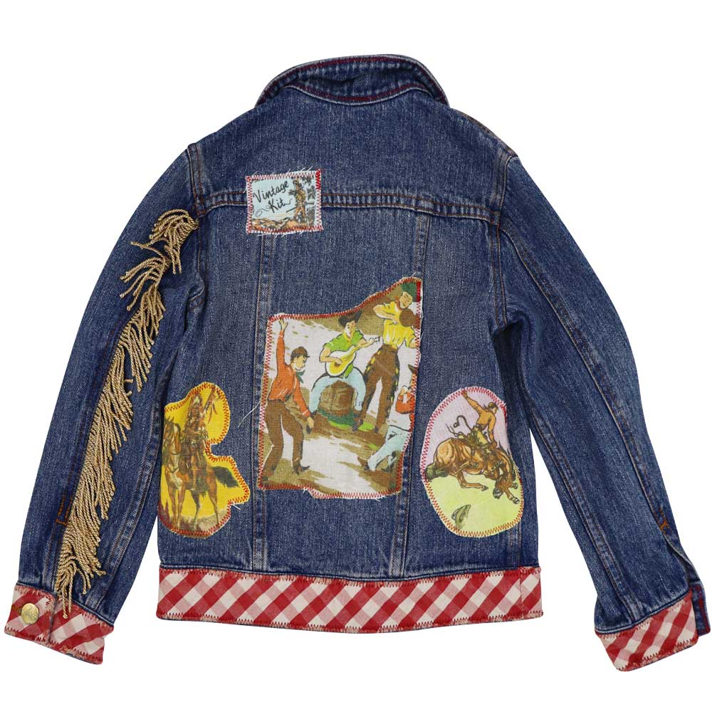 Wild West Vintage designer children's Denim Jacket | Vintage Kit