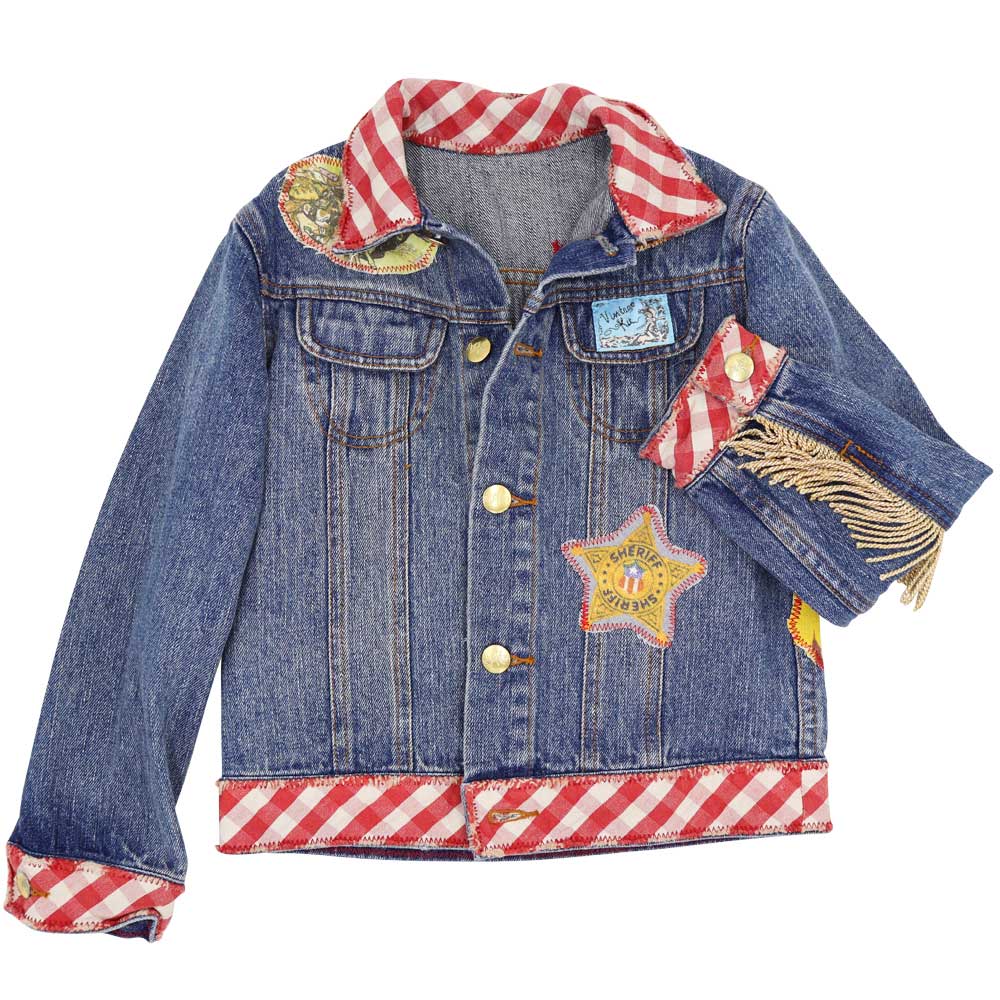 Wild West Vintage designer children's Denim Jacket | Vintage Kit