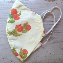Adult size cherry print mask