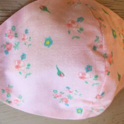 Teens Age 10-18 floral print pink mask
